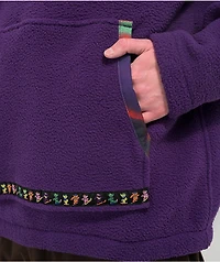 686 x Grateful Dead Buttermild Purple Sherpa Hoodie