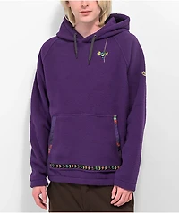 686 x Grateful Dead Buttermild Purple Sherpa Hoodie