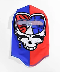 686 x Grateful Dead Deluxe Hinged Red & Blue Balaclava