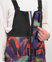 686 x Grateful Dead Frontier Tie Dye 10K Snowboard Bib Pants