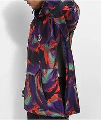 686 x Grateful Dead Renewal Purple Tie-Dye Anorak Snowboard Jacket