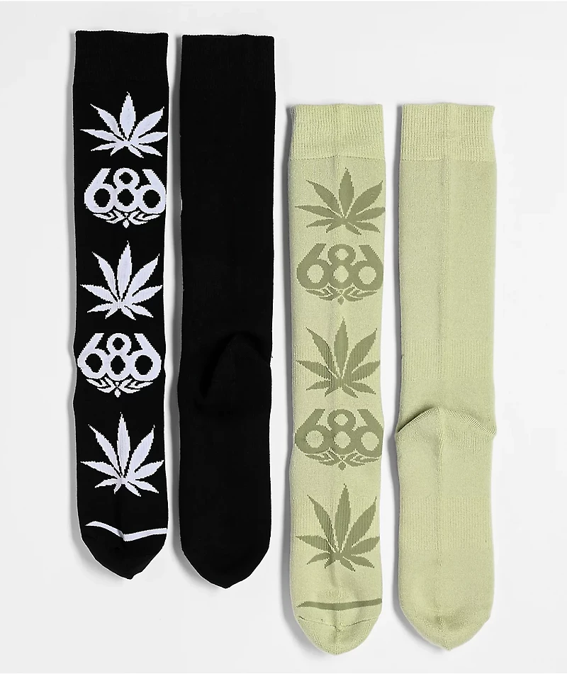 686 x HUF 2 Pack Snow Socks