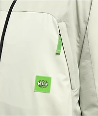 686 x HUF Double H Green Colorblock 10K Snowboard Jacket