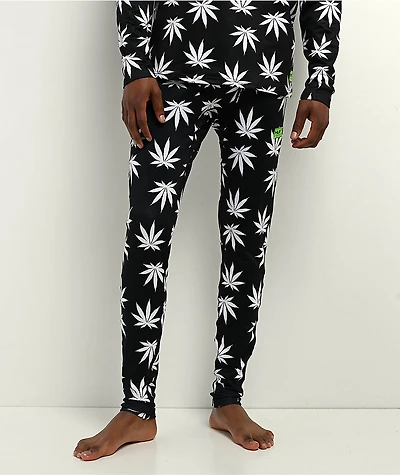 686 x HUF Plantlife Black Lounge Pants