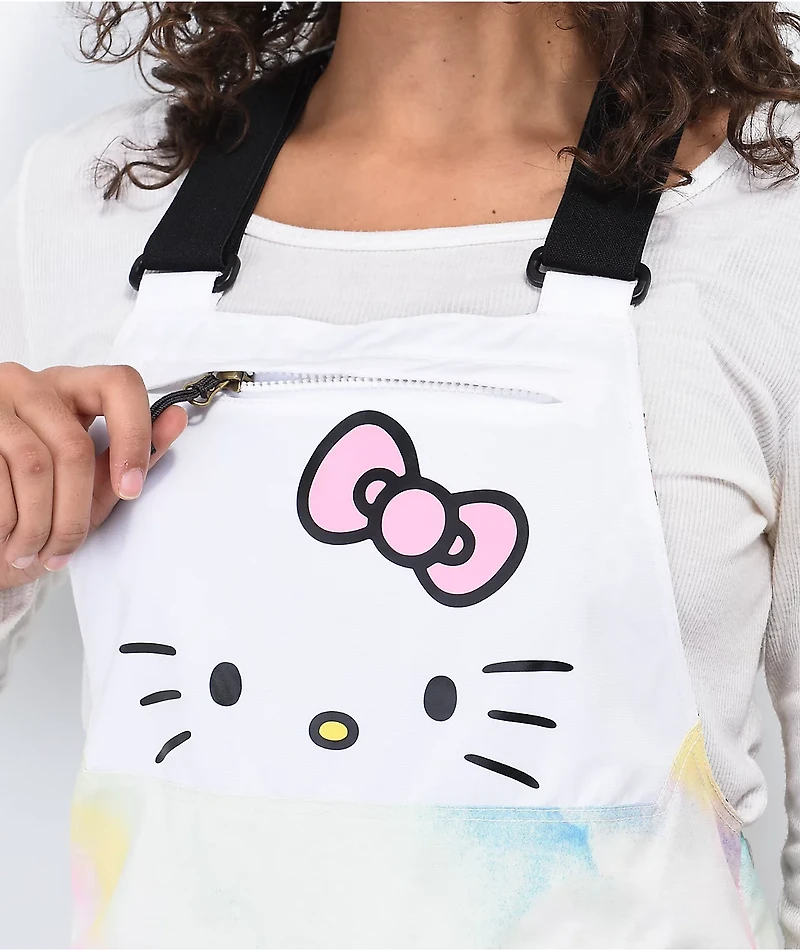 686 x Hello Kitty Harper Tie Dye 10K Snowboard Bib Pants