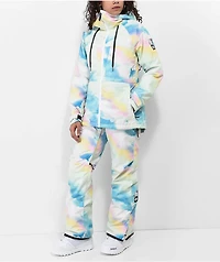 686 x Hello Kitty Harper Tie Dye 10K Snowboard Bib Pants