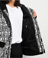 686 x Keith Haring Spectra White Colorblock 10K Snowboard Jacket