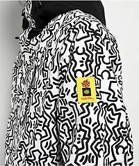 686 x Keith Haring Spectra White Colorblock 10K Snowboard Jacket