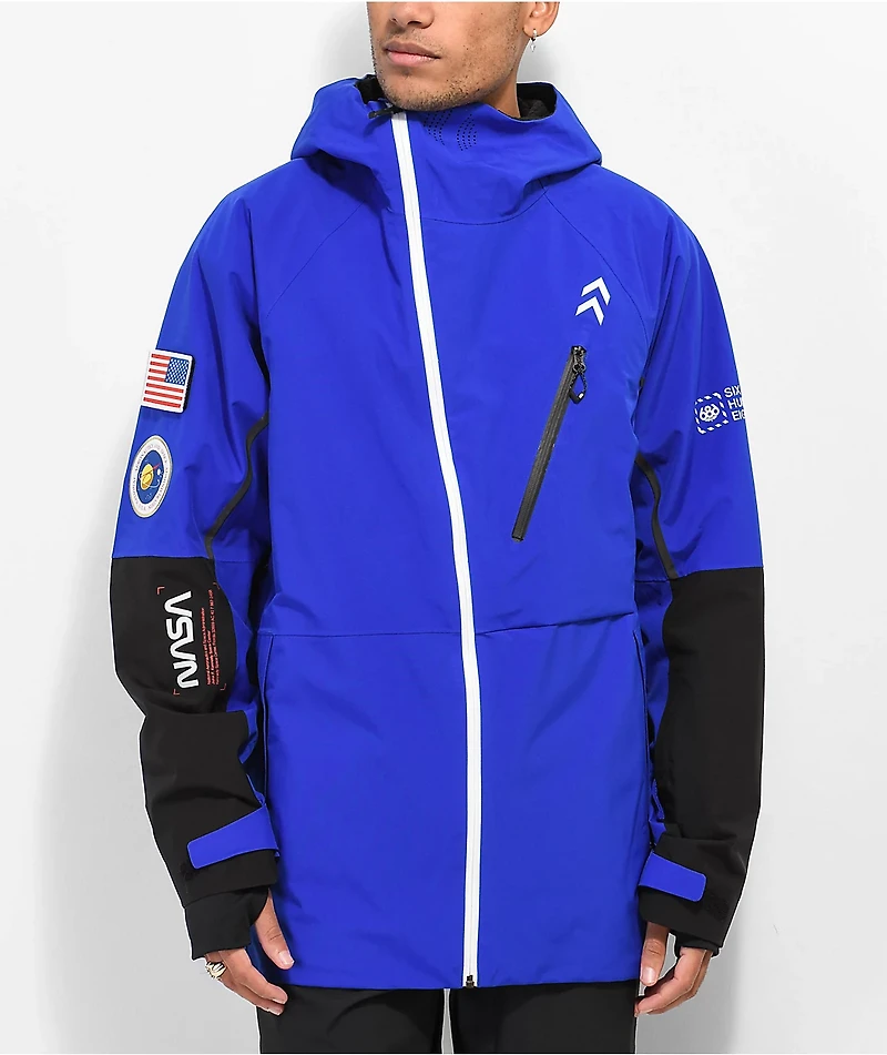 686 x NASA Exploration Blue Snowboard Jacket