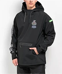 686 x Samborghini Black 10K Waterproof Snowboard Hoodie
