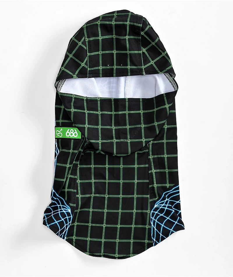686 x Samborghini Deluxe Hinged Black Balaclava