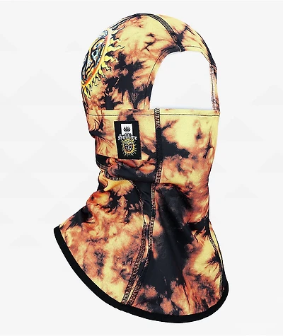 686 x Sublime Alpha Orange Tie Dye Hinged Balaclava