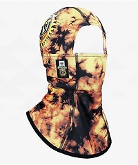 686 x Sublime Alpha Orange Tie Dye Hinged Balaclava