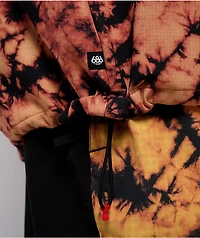 686 x Sublime Orange Tie Dye 10K Snowboard Hoodie