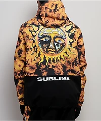 686 x Sublime Orange Tie Dye Anorak Snowboard Jacket