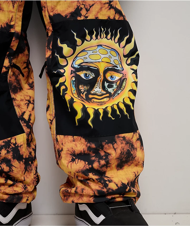 686 x Sublime Shell Yellow 10K Snowboard Pants