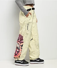 686 x Sublime Yellow Tie Dye 10K Snowboard Pants