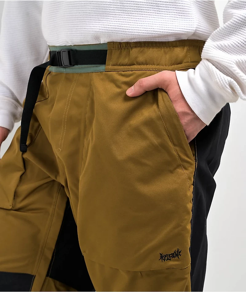 686 x Welcome Ghost 10K  Tan Snowboard Pants