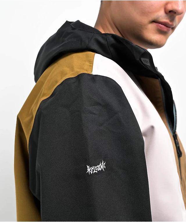 686 x Welcome Ghost 10K Tan Snowboard Jacket Arden Fair