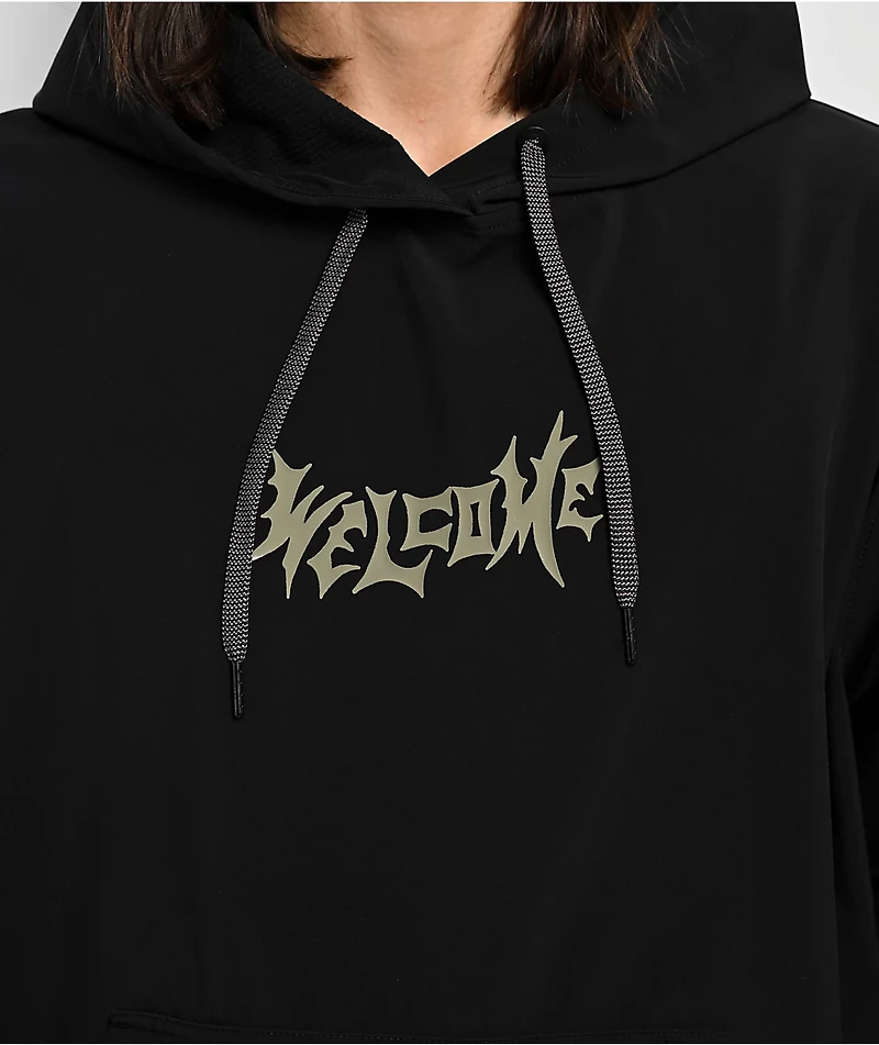 686 x Welcome Team Black 10K Snowboard Hoodie