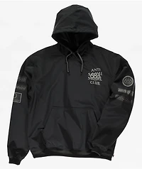 687 x AntiSocialSocialClub F1 Black 10K Hoodie