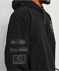 687 x AntiSocialSocialClub F1 Black 10K Hoodie