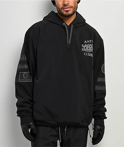 687 x AntiSocialSocialClub F1 Black 10K Hoodie
