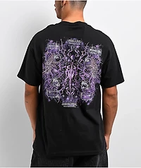 8THWNDR Cyberheaven V3 Black T-Shirt