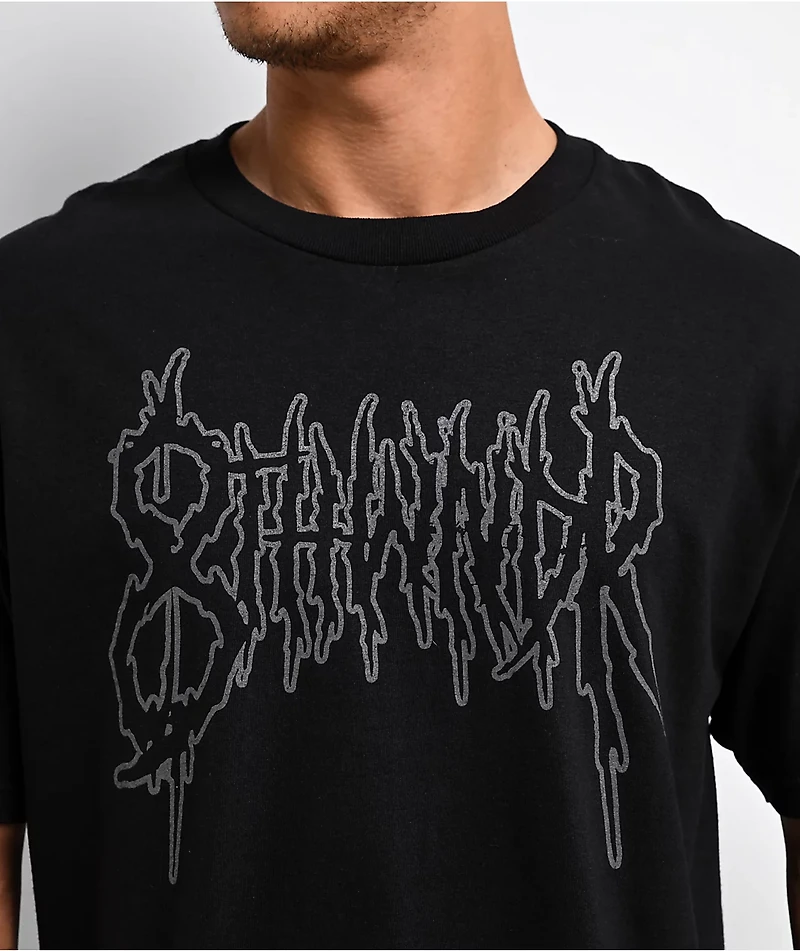8THWNDR Desert Girl Black T-Shirt