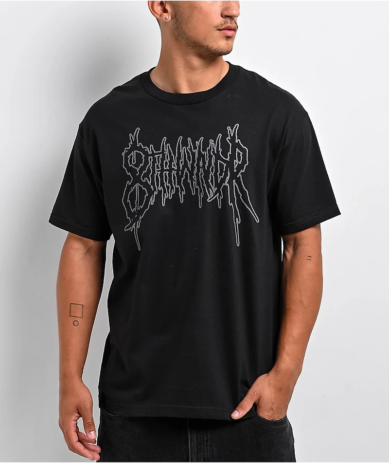 8THWNDR Desert Girl Black T-Shirt