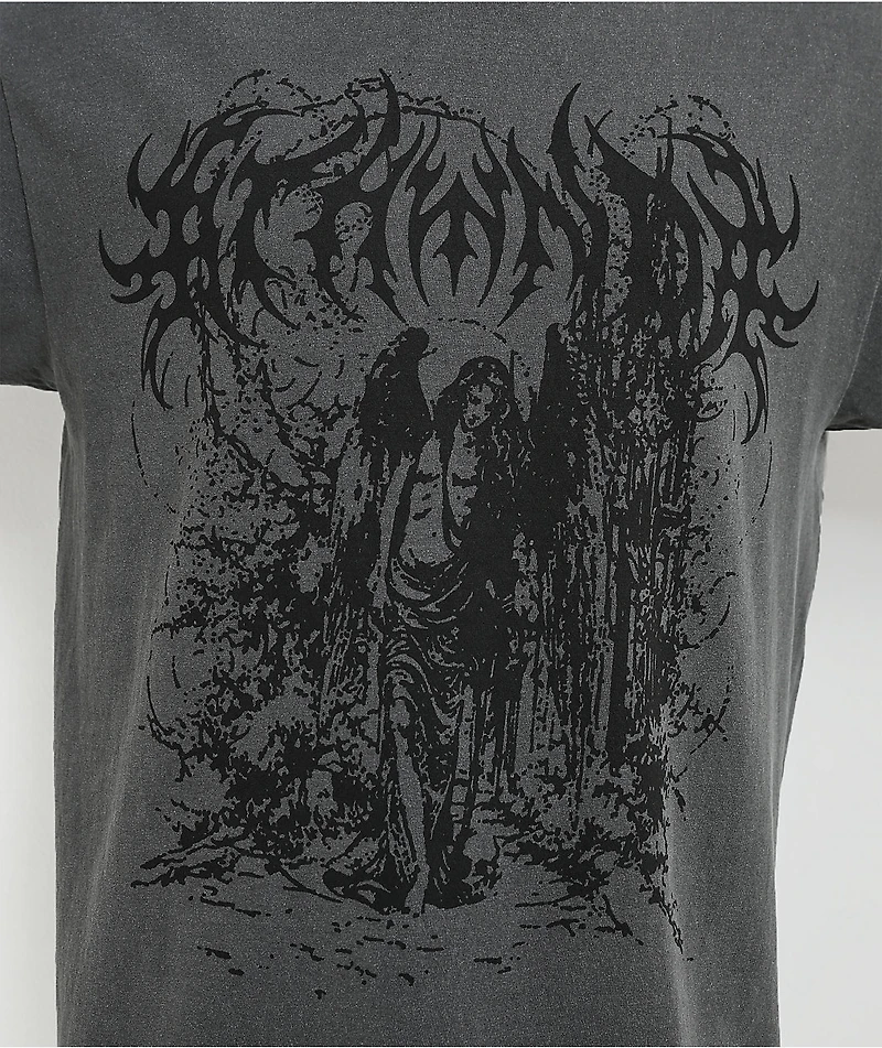 8THWNDR Fallen Angel Grey T-Shirt