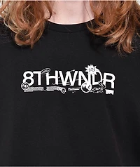8THWNDR Molecule Black T-Shirt
