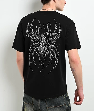 8THWNDR WebCrawler Black T-Shirt