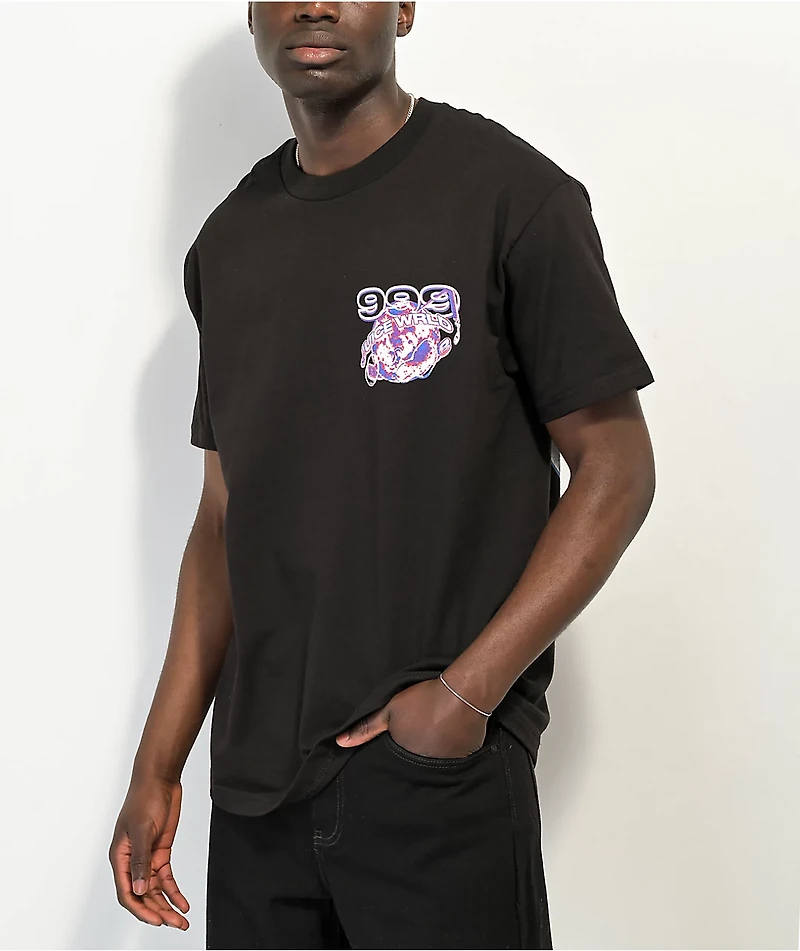 999 Club by Juice WRLD Hands Black T-Shirt