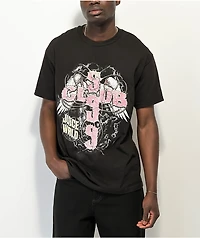 999 Club by Juice WRLD Wings Black T-Shirt