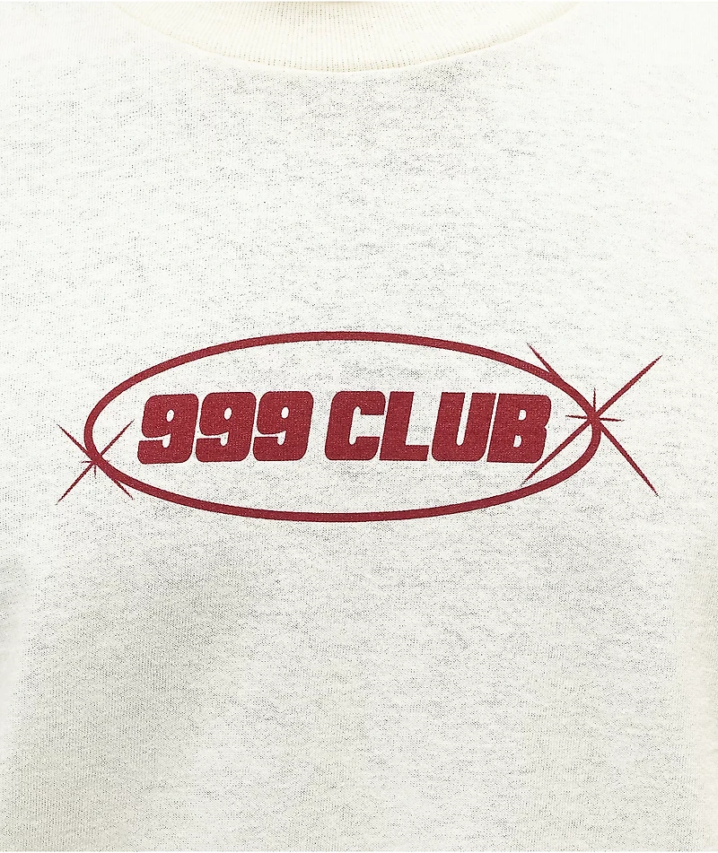 999 Club by Juice WRLD Chrome Smile Cream T-Shirt