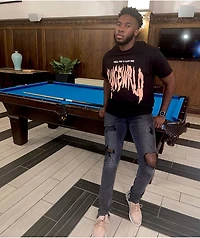 999 Club by Juice WRLD Luv Me Black T-Shirt