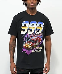 999 Club by Juice WRLD Racing Black T-Shirt