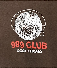 999 Club by Juice WRLD Remain Positive Brown T-Shirt