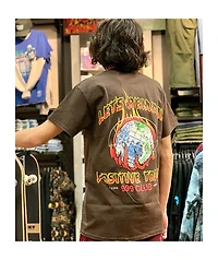 999 Club by Juice WRLD Remain Positive Brown T-Shirt