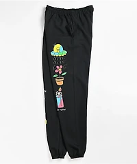 A-Lab Bad Luck Club Black Sweatpants
