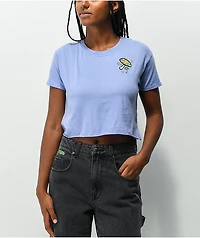 A-Lab Ballina Shroom Purple Crop T-Shirt