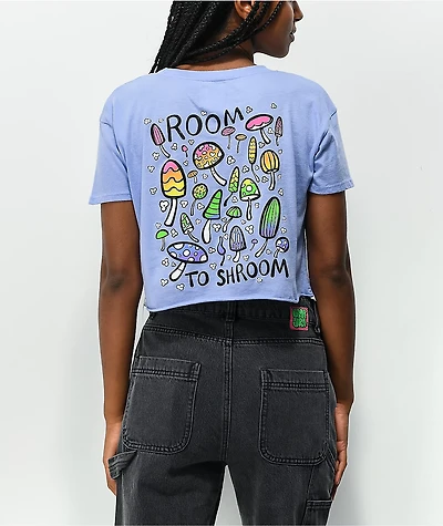 A-Lab Ballina Shroom Purple Crop T-Shirt