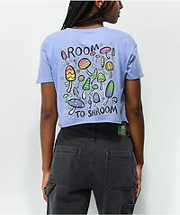 A-Lab Ballina Shroom Purple Crop T-Shirt