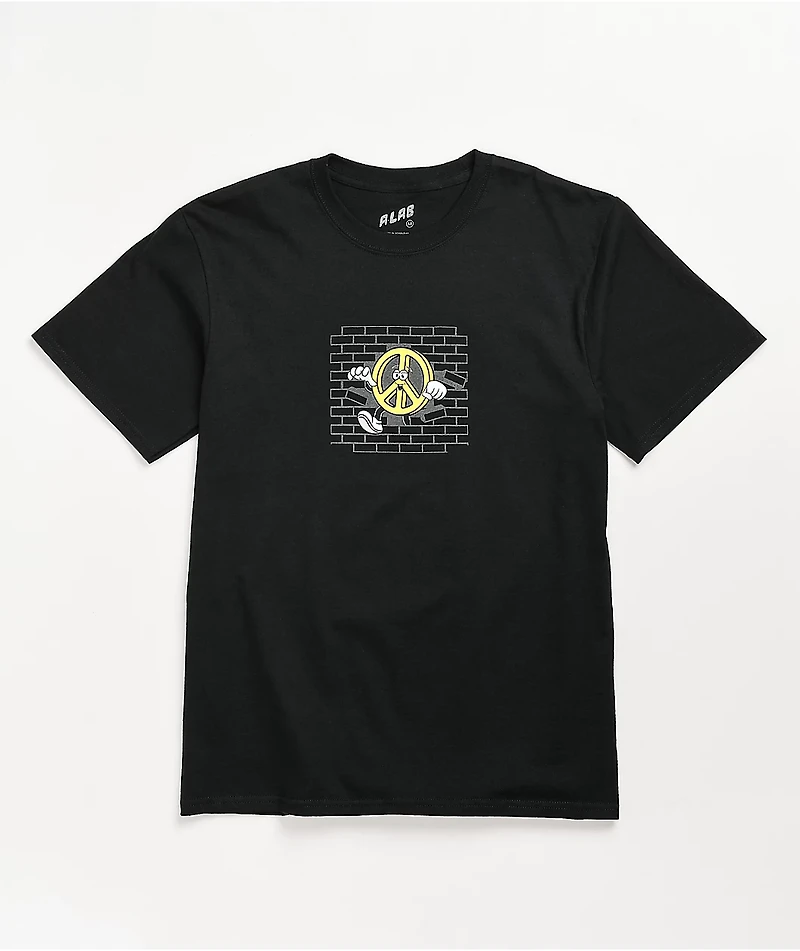 A-Lab Break Walls Black T-Shirt