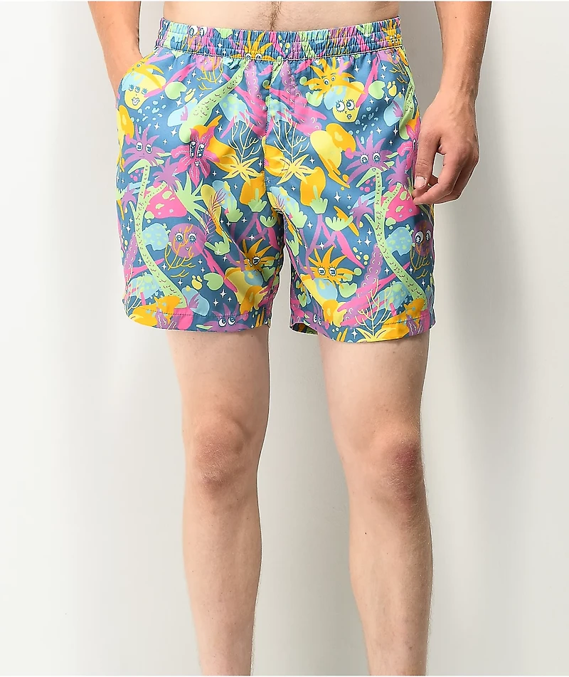 A-Lab Bum Tropical Blue Board Shorts