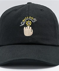 A-Lab Buzz Off Black Strapback Hat