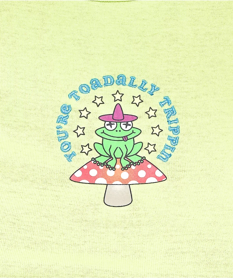 A-Lab Elish Toadally Trippin Green Baby T-Shirt