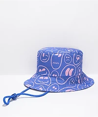 A-Lab Faces In Places Purple Boonie Hat