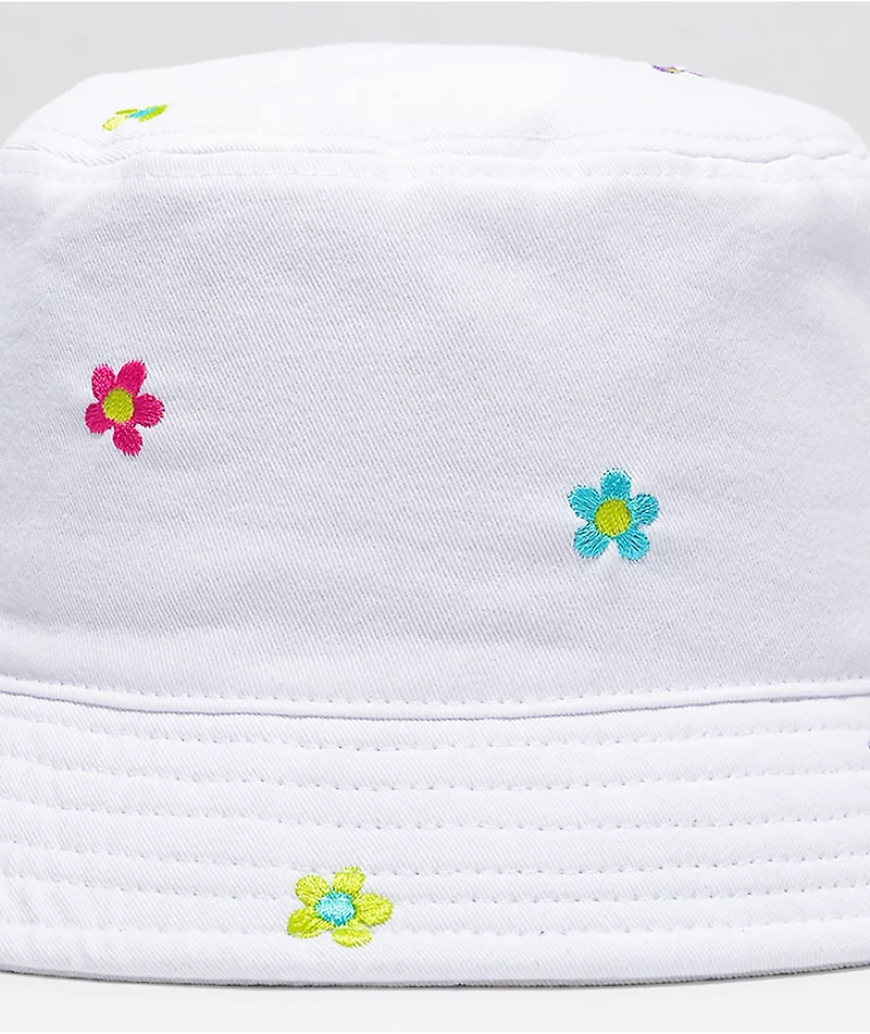 A-Lab Flower Embroidered Bucket Hat